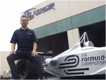 Schumacher Cargo Logistics ships Formula E car