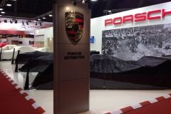 Porsche Booth Retromobile 2014