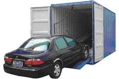 Loading Cars into a container