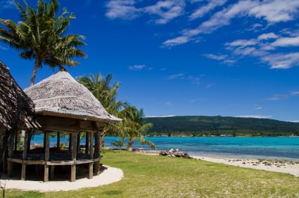 Image of a Samoan Beach Hut