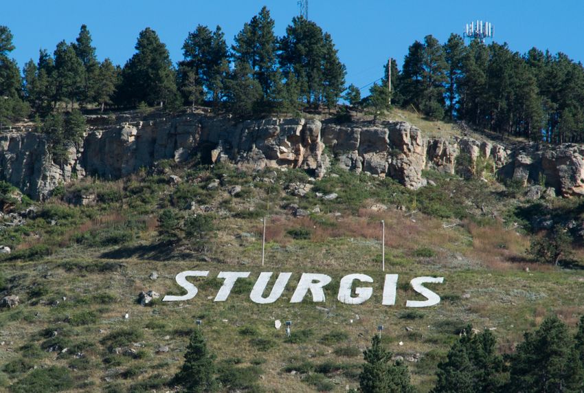 Sturgis Mountainside Near Motorcycle Rally