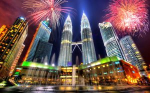 Malaysia City Fireworks