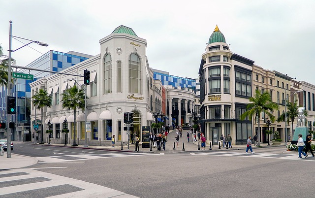 Rodeo Drive in Los Angeles