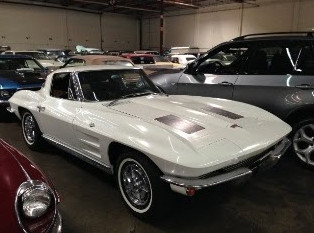 shipping white corvette to norway