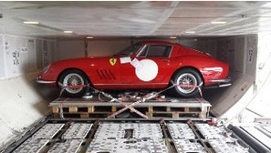 ferrari air freight shipment