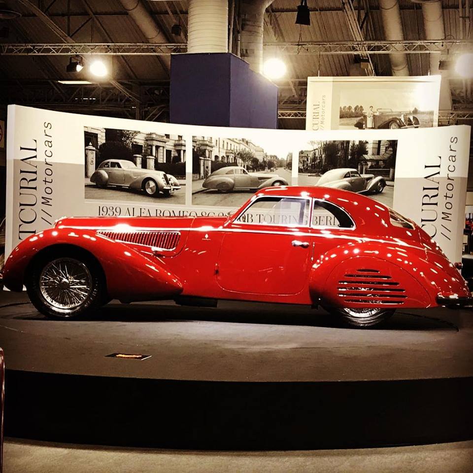 The 1939 Alfa Romeo 8C 2900B Touring Berlinetta at Retromobile 2019