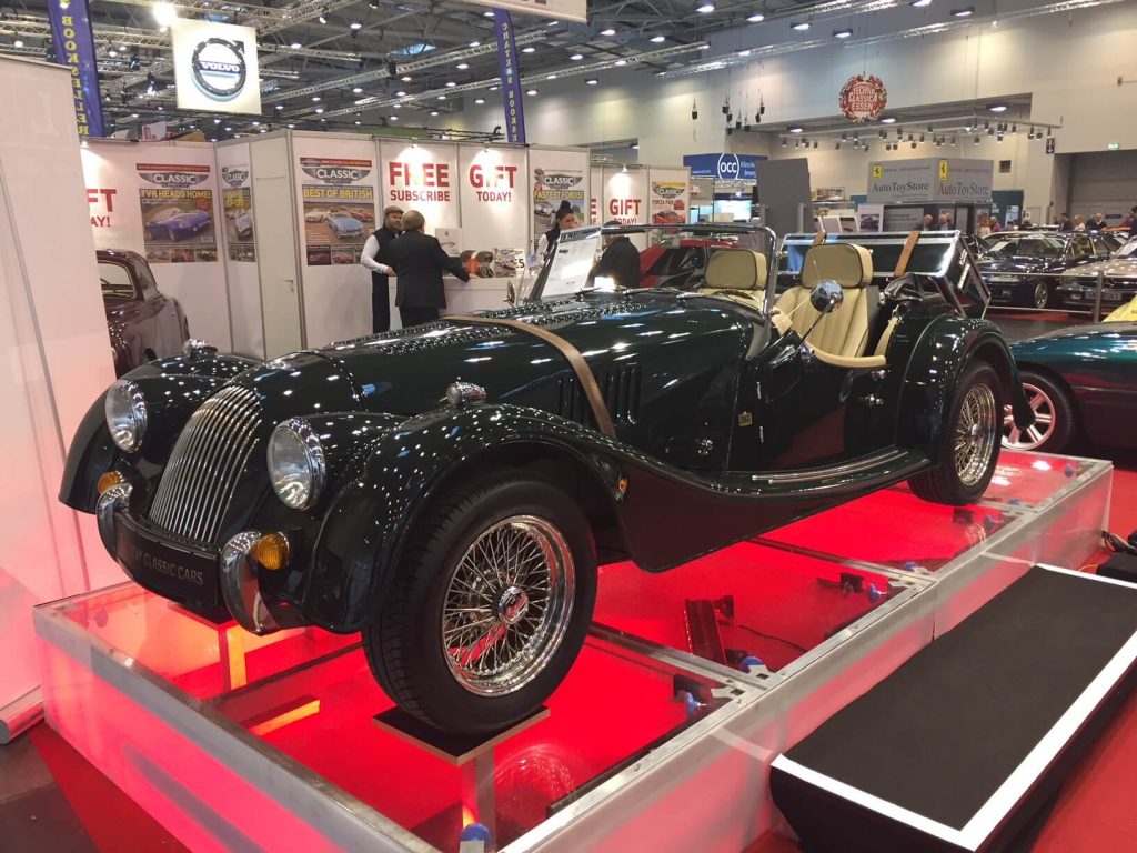 Black Classic Car at Techno Classica Essen 2018