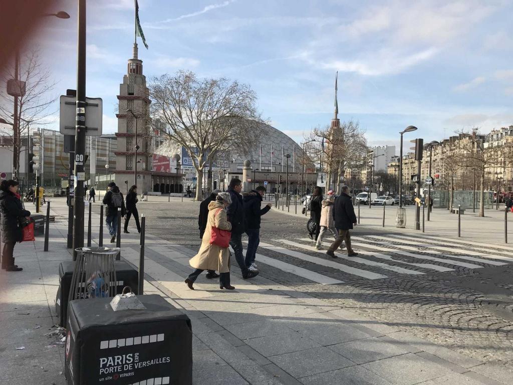 Outside Retromobile 2019