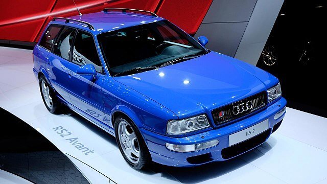 Audi_RS2_Avant_ Blue Audi 80