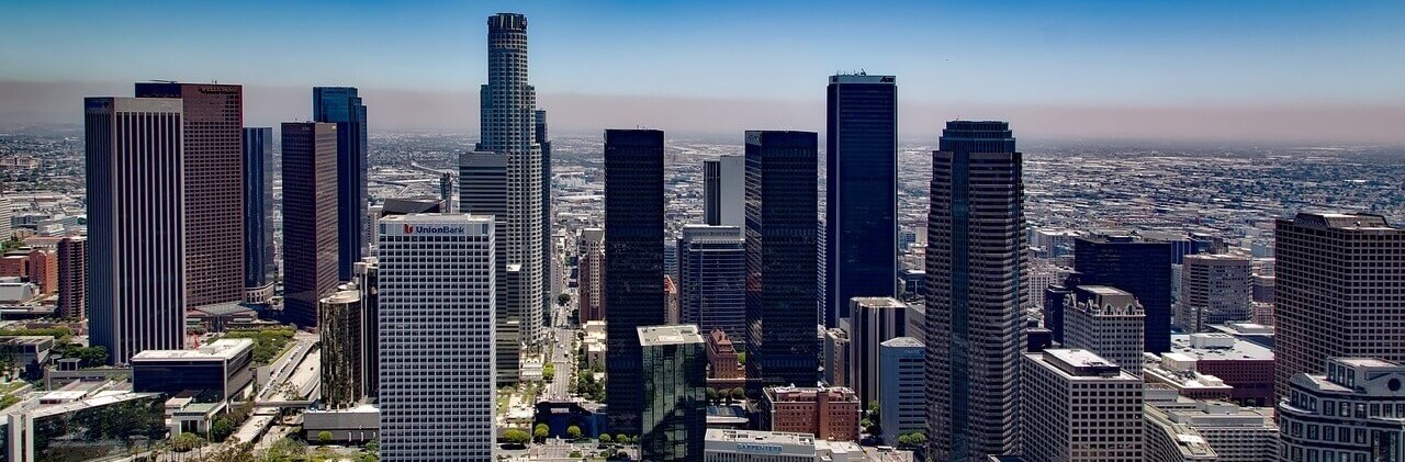 Los Angeles International Movers City Skyline Skyscraper