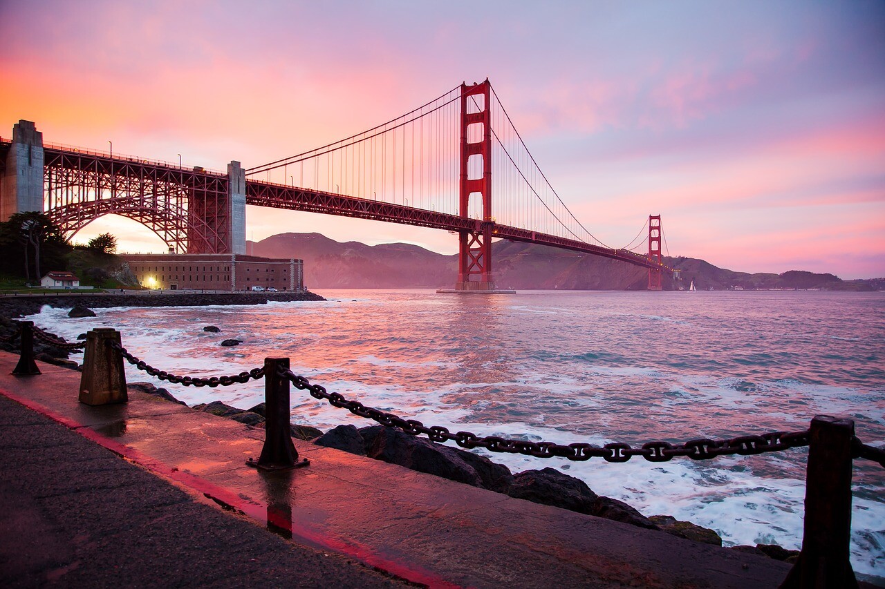 san francisco international shipping golden gate