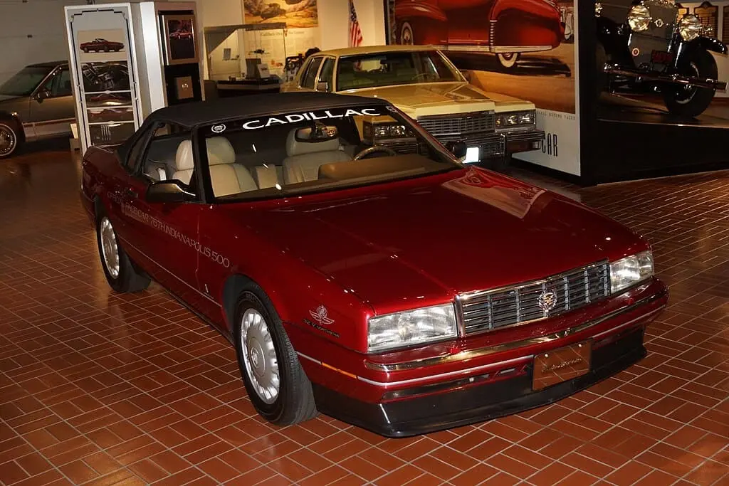 Red Cadillac Allante